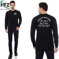 KATUN Bigsize Long Sleeve T-shirts for Men and Women Distro Deus T-shirts Thick Combed Cotton T-shir