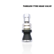 Tubeless Tyre Valve Basikal Motosikal Tube Head Kepala Tubeless Tayar