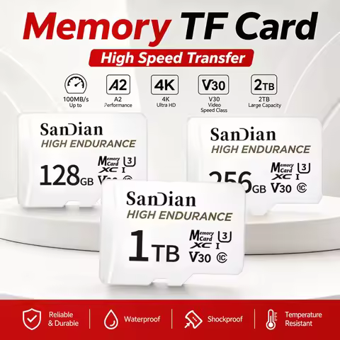 2026 High Endurance micro Tf SD Card V30 U3 C10 Professional Memory card for dash cam or home monito