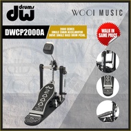 DW DWCP2000A 2000 Series Single-Chain Accelerator Drive System Single Bass Drum Pedal