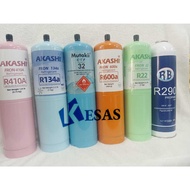 GAS R600A 134A R22 R32 R410A R290 AIR CONDITIONER AIRCOND AND REFRIDGE GAS AIRCOND GAS PETI SEJUK GA