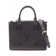 【二手】路易威登LOUIS VUITTON手提包 OnTheGo PM 2WAY M45653 黑色皮革 OnTheGo PM 女士二手 B