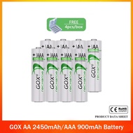 GOX AA 2450mAh /AAA 900mAh 1.2V Ni-MH Rechargeable Battery