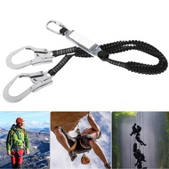 Working Aloft Safety Belt  Steel Polyester Anti‑falling Elastic Rope for Aerial Work
