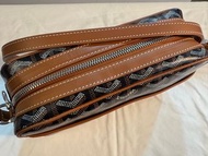 Goyard Tan / Black Cap Vert Camera Bag