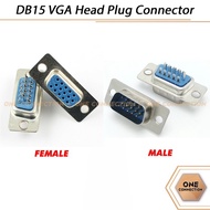 DB15 VGA Male Connector Female Socket Adapter DB 15 VGA Male Women's/