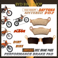 KTM EXC 125 94-03 200 99-03 ENDURO 250 4T 95-03 350 4T 94-97 380 98-99 BRAKE PADS SINTERED LONG LIFE