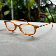 ️ ️Vintage Glasses From The 90s New Old Work 20 Years (New) Free Size For Thai People Imported Produ