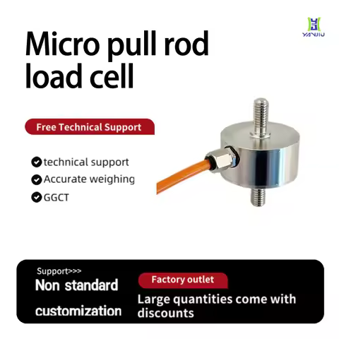 YAN JIU Rod Type Precision Tension Transducer Sensor 3kg~5T Stainless Steel Force Sensor for Tension