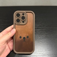 Simple Crayon Bear Phone Case For Realme C63 C67 4G 5G 8 8S Q3 11 11X 5G Realme 12 Pro+ 11 NFC 4G GT