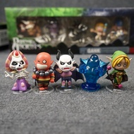 DOTA2 Game Doll Model Toy Decoration Knife Tower Q Version Hand-Made Boxed 5-Piece Set