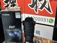 全新一樣未出過街！原廠canon延長保養至28年2月！行貨CANON RF 24-70MM F2.8 L IS USM