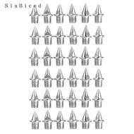 [Homyl1] SiaBiced Pack of 36 Steel Shoes Spikes Replacement for Track & Field Runnning Cricket