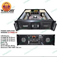 Power Amplifier Wisdom LX10000 TD Class TD