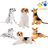 40cm Realistic Dalmatian Dog Simulation Toy Dog Puppy Lifelike Wolfdog Pattern Dog Plush Toy Stuffed