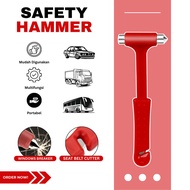 Emergency Safety Hammer 3 IN 1 Car Glass Breaker Hammer