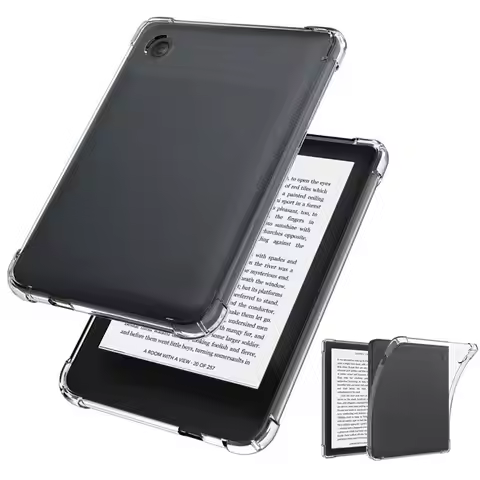 Shockproof e-Reader Case Air Bag Funda N428 Protective Cover Transparent Soft for Rakuten Kobo Libra