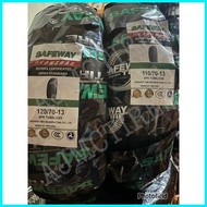 SAFEWAY TIRE 10" & 12", TUBELESS (FREE SEALANT & PITO) For Burgman, Gravis, Avenis, Fazzio, etc.