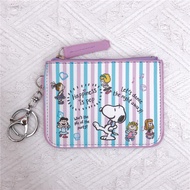 Phim Hoạt Hình Charlie Snoopy đồ đựng thẻ Không Ví Da Sinh Viên Bữa Ăn Ví đựng thẻ Loose Wallet Với