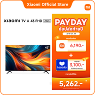 2026 Xiaomi ทีวี 43 นิ้ว Full HD Google TV สมาร์ท ทีวี ลำโพงคู่ขนาด2×10W ประกัน 1 ปี Dolby Audio™DTS