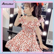 ▪☜ Angugu Dress for Kids Girl Casual Clothes 1 To 2 To 3 To 4 To 5 To 6 To 7 To 8 To 9 To 10 To 11 To 12 Year Old Birthday Tutu White Nightdress Dresses for Teens Girls Terno Sal