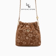 LYN - Fontia Bliss Crossbody Bag กระเป๋าสะพายข้าง Fontia Bliss  (LL25FBT632) Brown One