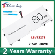 LBV7227E  7.74V 80Wh Laptop Battery For LG gram 15 16 17 2020 2021 15Z90N 17Z90N 16ZD90P 16Z90P 16Z9