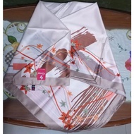 5 pcs Jilbab Segi Empat Platinum Satin Velvet Motif Sunny Scarf