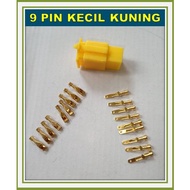 9 PIN CABLE SOCKET SMALL YELLOWSkun 9 PIN CABLE SOCKET/ SMALLSkun CONNECTOR/