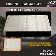 50D36P-N HISENSE 50 INCH LED TV BACKLIGHT ( LAMPU TV ) 50D36P 50D36PN