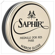 Saphir High-Gloss Shoe Wax: Premium Carnauba Mirror Finish Wax for Leather Shoes, 75ml
