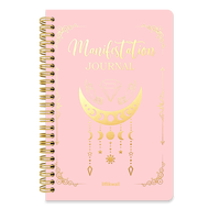 1 ชิ้น 369 Manifestation Diary สมุดบันทึกนำทาง, กระดาษคุณภาพสูง 100 หน้า, หน้าฝึกฝนความประจำวันและติ