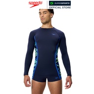 SPEEDO Hyperboom Splice UV เสื้อรัชการ์ดผู้ชาย