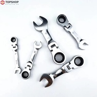 Ratchet Wrench Chrome-vanadium Steel Full Mirror Polishing 72-tooth Ratchet