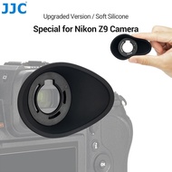 JJC Z9 Eyecup สำหรับ Nikon ซิลิโคนแบบนิ่มอุปกรณ์เสริมกล้องถ่ายรูป Z8 360 ° สามารถหมุนได้เลนส์ตารุ่นอ