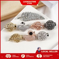 Baby Brooch 10 Pcs Pin Tudung Shawl Bawal Kerongsang Duck/Leaf Design Pin Dagu Bahu Hijab Jewellery 
