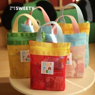 Dopamine Handbag Mesh Storage Bag Multifunctional Storage Bag