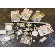 YAMAHA XMAX ACCESSORIES SC / HENG PRODUCTNON RUST XMAX V1 V2 SCREW BALANCER BUSH COVER CNC SILVER