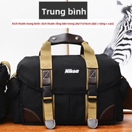 Túi Đựng Máy Ảnh DSLR Nikon D850 D7500 D810 D7100 7200 Túi Đeo Vai Chụp Ảnh Phù Hợp Cho Người Dùng