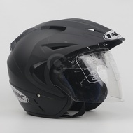 HELM INK DOUBLE VISOR HITAM DOP MERK BMT.FNK.DCS BER SNI
