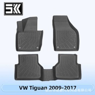 Suitable for Vw Tiguan 29-2017 3D All-Weather Material TPE Foot Mat Trunk Mat