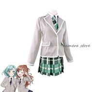 Unisex Anime Cos BanG Dream! Afterglow Cosplay Costumes Outfit Halloween Christmas Role Party Uniform New Skin