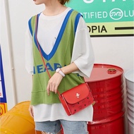 Ready stock handbag CODE  Simple bold SB2603Ml PU leather beg tangan perempuan