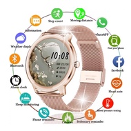 [COD] Cnguoustore Watches ANDROID AND IOS SUPER SLIM FASHION WOMEN SMART WATCH FULL TOUCH ROUND SCREEN SMARTWATCH FOR WOMAN