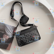 coach C8141 COA男士新款多功能小男包小包可以裝耳機 鑰匙 06 背包 斜孭袋