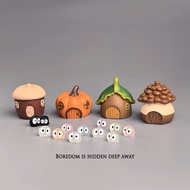 Boredom Small Landscape Cute Healing Creative Computer Desktop Japanese Style Work Position Desk Dec