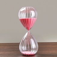 Hourglass Timer Hourglass Creative Ornaments Birthday Gifts Striped Hourglass Timer 30/15/5 Minutes 
