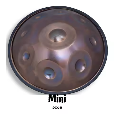 Scale Mini Pan Stainless Steel Handpan 9 Note D Tone/A3-E3/A5-G5 Tongue Drum Musical Instrument