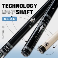 KONLLEN KL-KB Low Deflection Maple Billiards Cue Pool Cue Stick Real Wood Abalone Shell Inlay Wraple