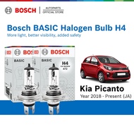 Bosch H4 Halogen Headlight Bulb (60/55W) set of 2 for Kia Picanto JA